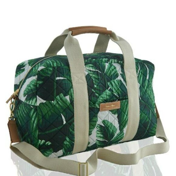 India Hicks Riviera Duffel Palm Print - Picture 4 of 4